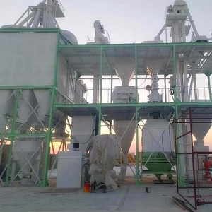 पोर्टेबल कंटेनराइज्ड फीड मिल्स रिंग डाई फीड पेलेट उत्पादन लाइन फ़ीड मिलिंग मशीनरी - Product Image 2