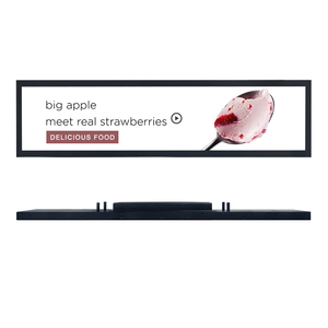 Sunworld 36.6 ''WiFi Rj45 rete LCD Digital Signage lettore Ad barra allungata tipo scaffale LCD schermo negozio Display pubblicitario LCD - Product Image 3