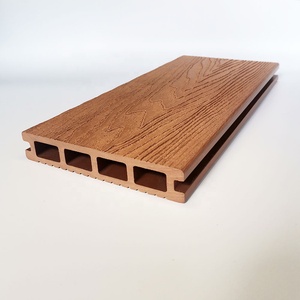 Açık WPC Hollow tipi WPC Decking sıfır formaldehit kompozit zemin kaplaması ücretsiz örnek WPC panel grafik tasarım Modern üstü 18mm - Product Image 5