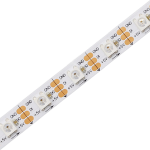 โปรแกรมสมาร์ทไร้สาย Wifi 5V 5M RGB WS2812b 60 5050 LED พิกเซลเดี่ยวแอดเดรส LED Strip Light - Product Image 3