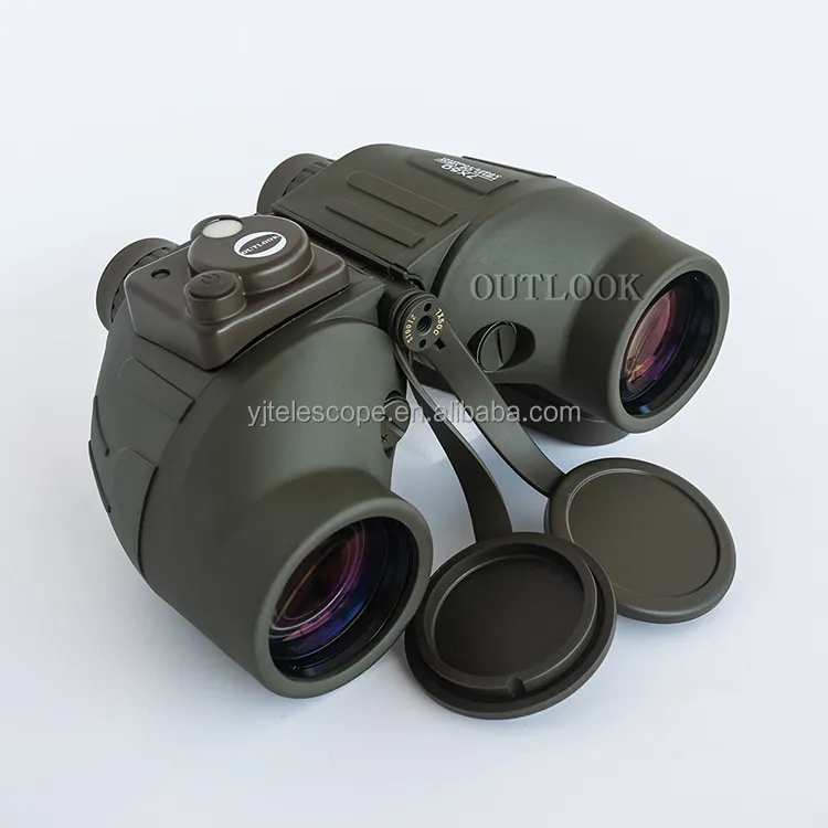 Alta qualidade de mil-binocular verde escuro YJM7x50 binóculos são binóculos telescópio com câmeras