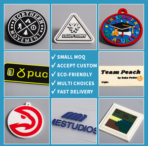 Cartoon London Bus 3D PVC TPU adesivo in pelle adesivo rosso adesivo in PVC Argentous lettere inglese toppe arcobaleno - Product Image 3