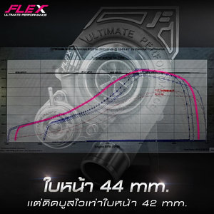 เทอร์โบชาร์จเจอร์ Flex Pro 1.9 <span class=keywords><strong>Next</strong></span> Gen 42มม. veez สำหรับเครื่องยนต์1.9ของ Isuzu Dmax พร้อมนกหวีดเสียงหวาน