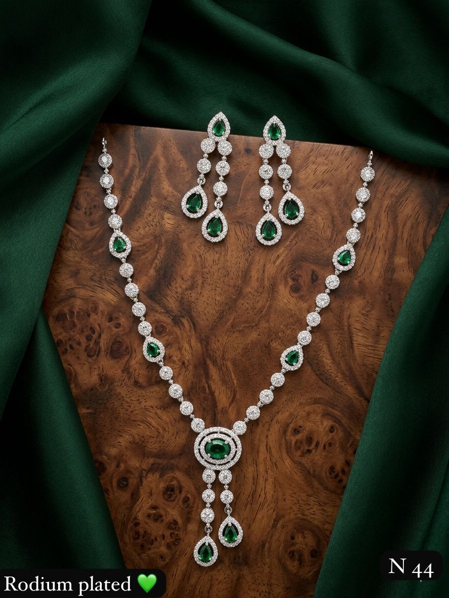 Green white