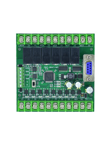 Placa de Control Industrial de PLC SEEKU de lógica programable, 12 entradas, 8 salidas, 6 en 4 salidas, salida de relé, 24V, 5A, 1, 2, 1, 2, 2, 2, 1, 2, 2, 2