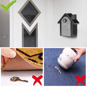 Chiave portachiavi cassetta di sicurezza per esterni a parete montare chiavi nascoste scatola di sicurezza cassette di sicurezza per l'home Office