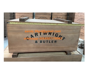 Caja de madera desgastada con gabinete de cuerda y uso de contenedores para almacenamiento Organización del hogar Exhibición Regalo Muebles decorativos - Product Image 2
