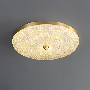MEEROSEE Modern tavan lambası fikstürü LED kısılabilir çiftlik yakın tavan ışık 400k3281 - Product Image 1