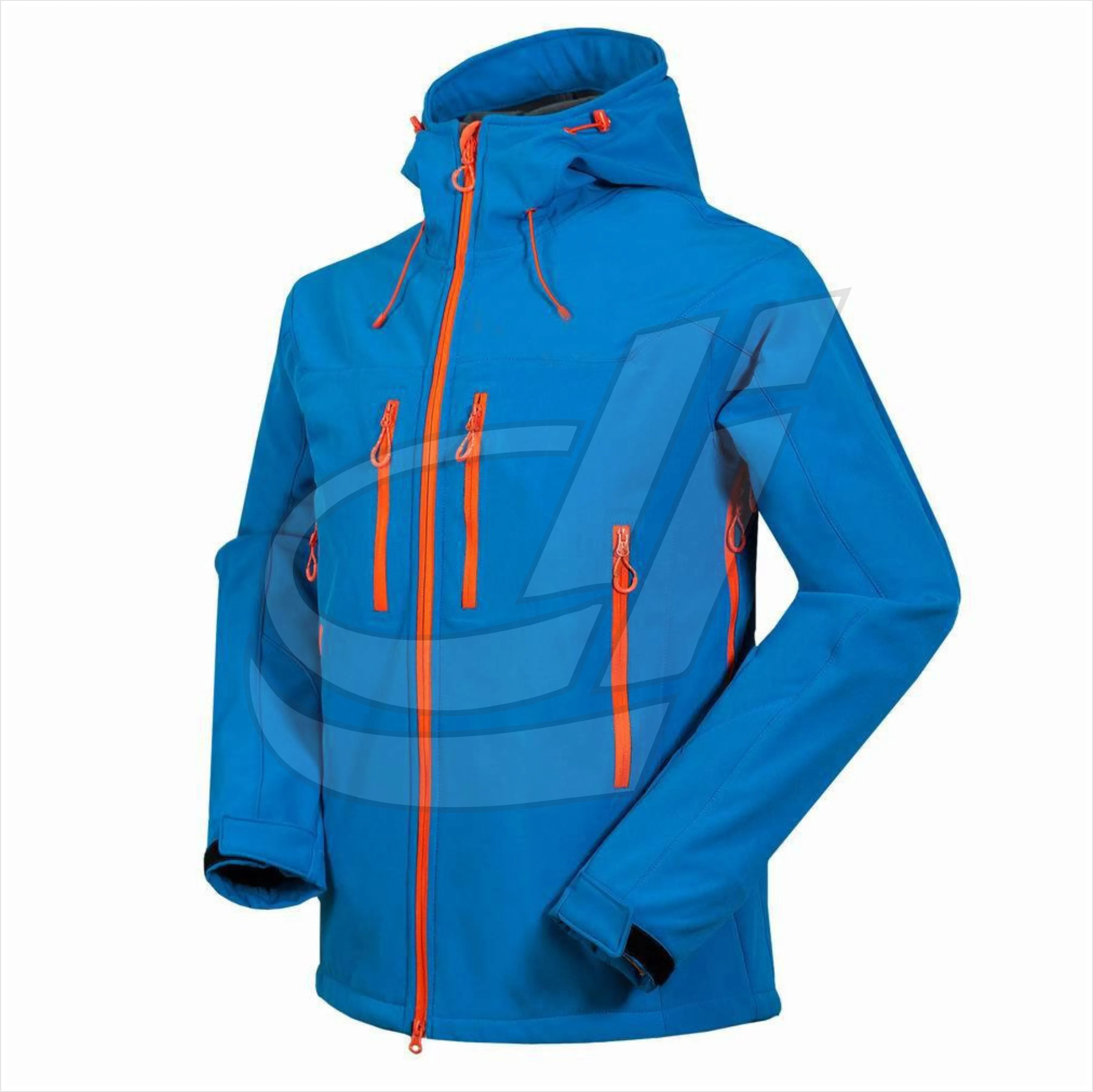 Chaqueta personalizada para hombre, traje de esquí a prueba de viento, impermeable, con capucha, XXL, OEM, personalizada, para invierno