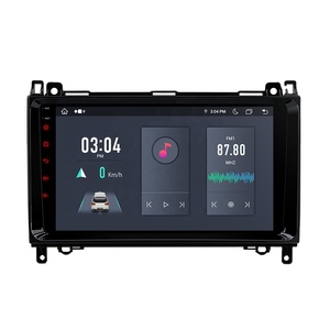 XTRONS <span class=keywords><strong>9</strong></span>英寸汽车屏幕安卓13 64GB Carplay AA 4G LTE导航全球定位系统，适用于奔驰W169维托W639短跑运动员W906