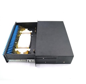 6 12 24 48 72 96 port fiber optic patch panel ODF simplex or duplex ftth patch panel - Product Image 5