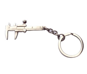 Taşınabilir ölçüm ölçme araçları Mini anahtarlık kaliperleri özel simülasyon modeli slayt cetvel sürmeli dijital kumpas M 0-40mm - Product Image 1