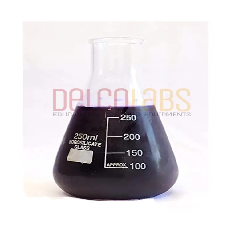 Frasco cónico de vidrio de borosilicato para uso en laboratorio escolar y collage de laboratorio de química de proveedor indio