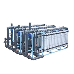 Sistema de ultrafiltração de alta capacidade, filtragem de água superior para aplicações industriais, filtro UF Plant, 200-240 m3/h