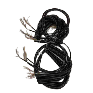 New Original Spring Spiral Cable Coiled Cable for CNC Handheld <strong>Encoder</strong> Manual Pulse Generator 16-core <strong>MPG</strong> Cable - Product Image 1