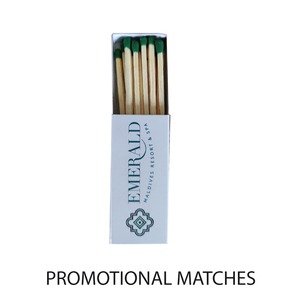 <strong>Fine</strong> Quality Promotional <strong>Matches</strong> 55 X 35 X 9 MM Plain Side Friction Buyer's Brand 47 mm Splints Cost Effective with 24 Sticks