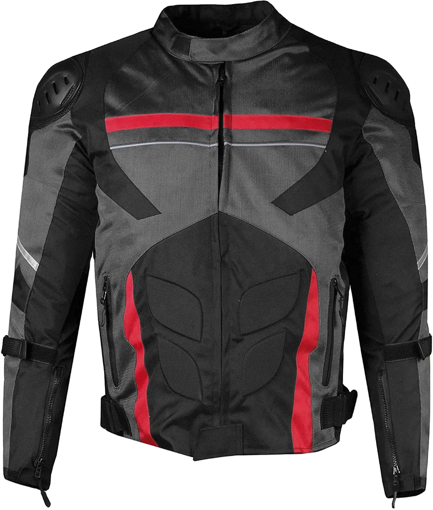 Rosa und weiß Damen Cordurajacke / Damen Motorrad Cordurajacke / Damen Bikerjacke