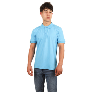Men Polo t Shirts with Short Sleeves and Unique Accent Colors on the Shoulders or Collar Adding a Sporty and <strong>Dynamic</strong> Look - Product Image 2