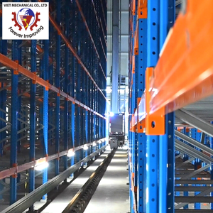 Warehouse <strong>Automated</strong> Storage Rack <strong>System</strong> (ASRS) for Manufacturing Facilities <strong>Handling</strong> Cartons Steel Material - Product Image 4