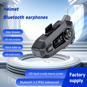 Auriculares de intercomunicación Bluetooth para motocicleta con tecnología avanzada de reducción de ruido para una comunicación clara y experiencia de conducción - Product Image 4