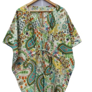 Uzun Kaftan <span class=keywords><strong>Kimono</strong></span> elbise Beachwear hippi elbise kadınlar seksi pijama pijama elbiseler Boho <span class=keywords><strong>Chic</strong></span> ilham gevşek V boyun çizgili
