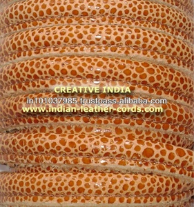 <strong>High</strong> <strong>Quality</strong> Nappa Leather Cord Reptile Style <strong>String</strong> Stitched Durable Stylish Waxed Finish for Shoes Bags Garments Cord Rope - Product Image 2