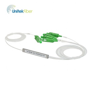 FBTスプリッターSCLC APC UPCPLCスプリッター1x2ミニ鋼管G652D G657A 0.9mm 1x2 for FTTH 4G TCP Networks光ファイバースプリッター - Product Image 5