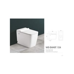 高品質5Dオートフラッシュクリーン機能ワンピース便器SトラップセラミックスマートWcトイレ最低MOQ