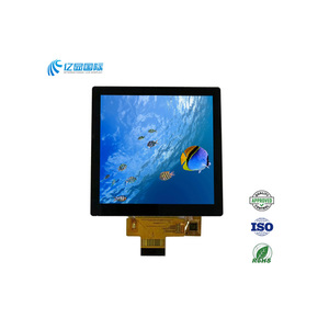 4 Zoll IPS 480*480 RGB-Schnitts telle 3,95 Zoll quadratisches TFT-LCD-Display mit kapazitivem I2C-Touchscreen-Modul