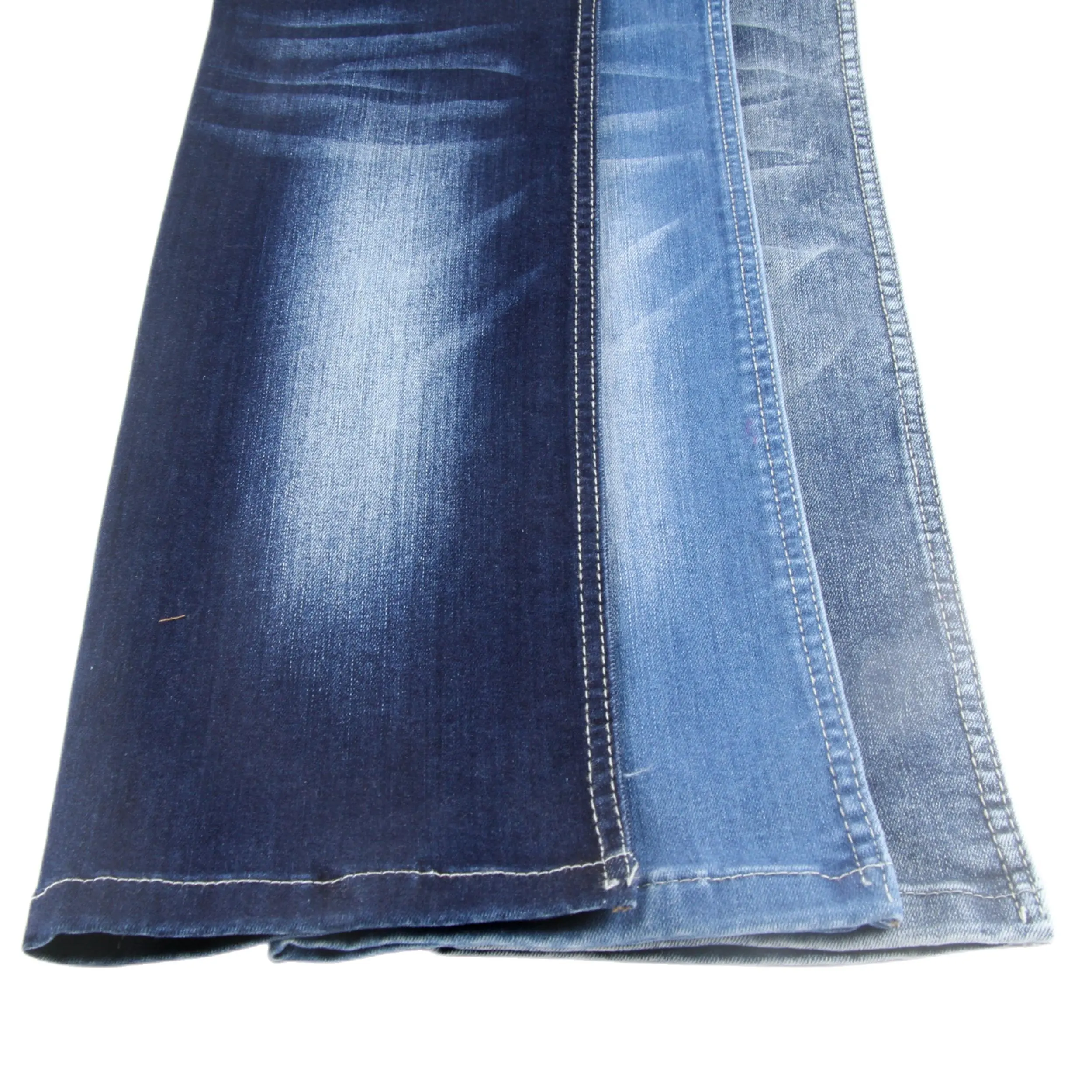 Auf Lager Großhandel 98% Baumwolle 2% Spandex Stretch Jeans Spandex Denim Stoff für Kleidung