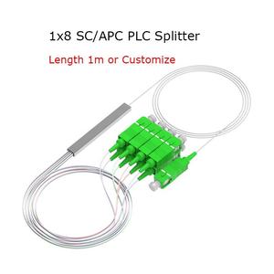 PLC光ファイバースプリッタSC APC 1x8シングルモード光スプリッタFTTHネットワーク用 - Product Image 4