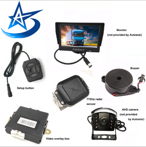 Backup Camera Kits <strong>System</strong> 12-24V Truck <strong>Alarm</strong> <strong>System</strong> <strong>Reversing</strong> Aid <strong>System</strong> for Mining Dump Truck radar Rear - Product Image 4
