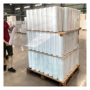 手动工业强度拉伸包装，带手柄移动包装塑料卷，用于托盘包装 - Product Image 3