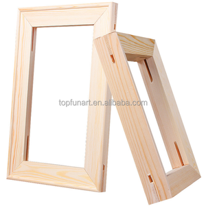 3.8*3.7 cm perenggang kayu pinus Bar tipe kemiringan kanvas seni galeri bingkai kayu untuk perlengkapan seni Studio - Product Image 6