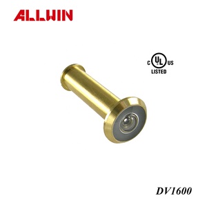 ที่ดูประตูทองเหลืองพร้อมช่องมองการออกแบบที่ทันสมัยผ่านการรับรอง UL - Product Image 4