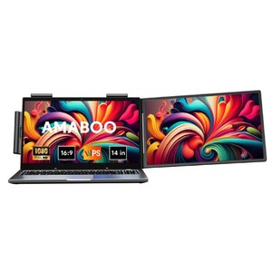 14/15. Monitor portátil de 6/16 pulgadas USB C HDMI 1080p/1200P/4K Extensor de pantalla de computadora portátil para estudio y clases en línea - Product Image 1