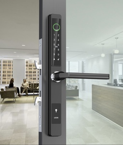 Hochsicherheits-Anti-Diebstahl-Finger abdruck TTlock APP Control Slim Broken Bridge Aluminium Smart Türschloss