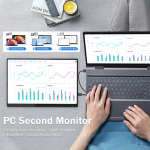10,5-Zoll-FHD-IPS-Panel-Mini-Display-Monitor Tragbarer Sub-Touchscreen für <span class=keywords><strong>Raspberry</strong></span> <span class=keywords><strong>Pi</strong></span> PC 420nits LED-LCD Typ C 4Ms - Product Image 6