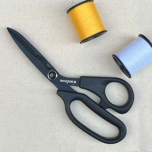 8 אינץ 'יפני תפור מספריים להב גלי עיצוב רך סגנון רך תפירה מספריים ידית חיתוך נוח - Product Image 1