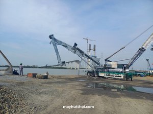 Descargador de alta calidad, equipo de manejo de materiales, fácil operación, excelente confiabilidad, hecho en Vietnam, incluye motor de bomba de motor - Product Image 5