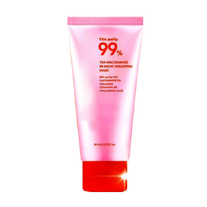 80ml韓国純度99% TXAナイアシナマイドセラミックNPハロゲン酸80ML 99夜のラップマスク - Product Image 1