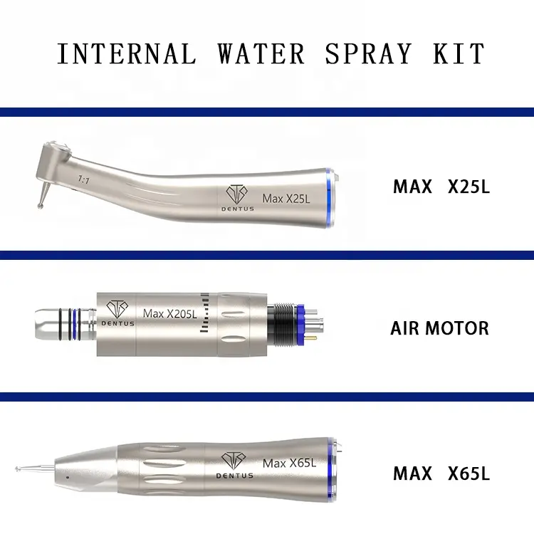 歯科用内部ウォータースプレー低速ハンドピースキット4穴E-TypleN-S-Kスタイル歯科インプラントキットハンドピース歯科用