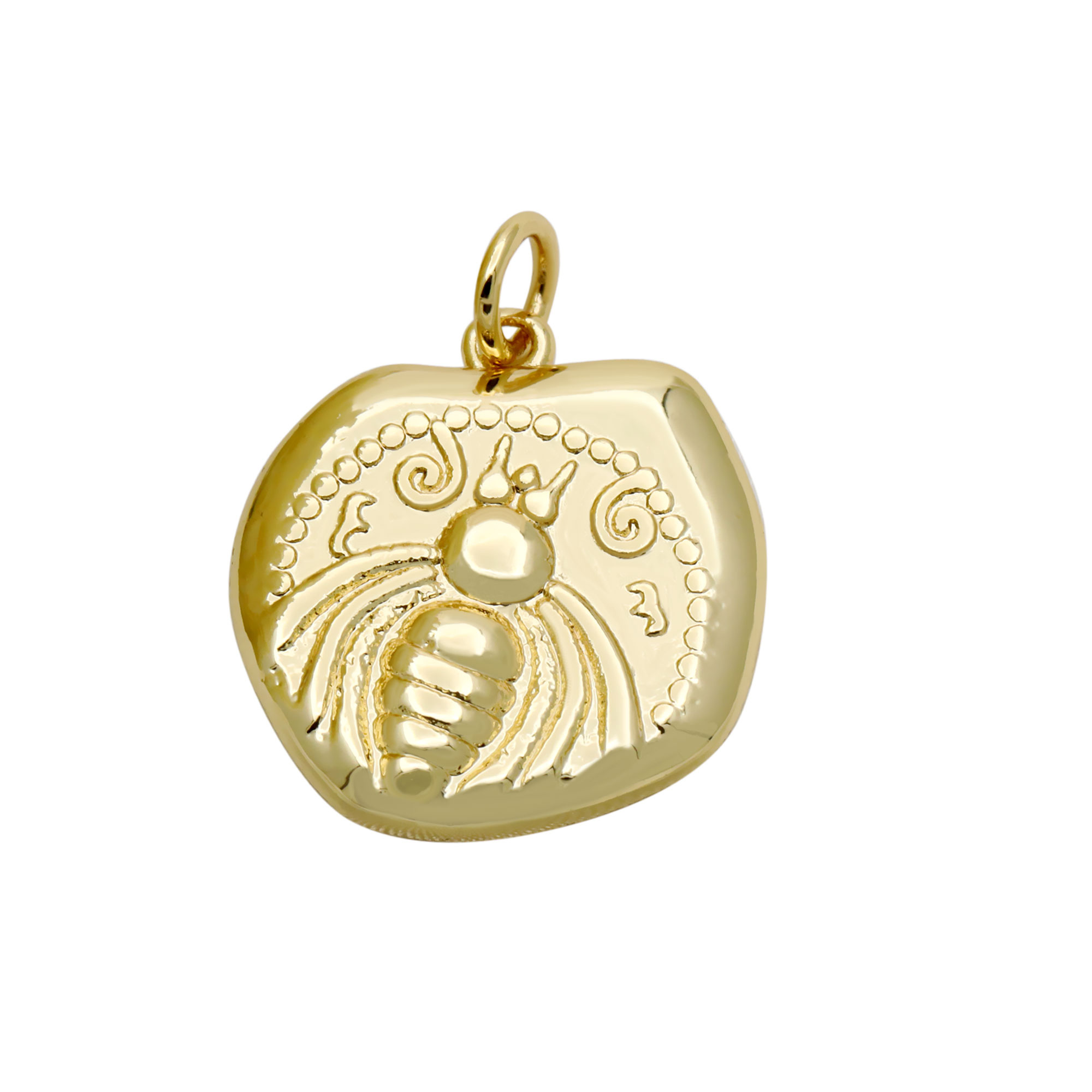 Moon Star Bee Flower Cross Hand Pendant