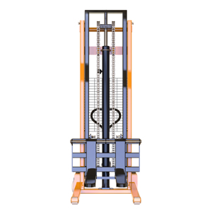 High Quality Manual Forklift C-beam 2 Tons Rise 2000mm <strong>Loading</strong> and <strong>Unloading</strong> Truck Stacker <strong>Pallet</strong> Trucks - Product Image 5