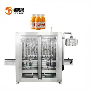 Automático 6 Cabeças Servo Motor 100-1000ml Máquina De Enchimento Líquida Do Servo Motor De Pistão Máquina De Enchimento De Suco De Laranja - Product Image 1