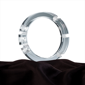 Özel yapılmış hassas CNC safir ISO9001 şeffaf UFO şekli izle durumda Quartz saat - Product Image 1