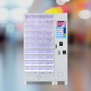 Nhà sản xuất ban đầu 40 cửa ra vào trực quan bán lẻ Tủ vệ sinh Pad Máy bán hàng tự động Locker Máy bán hàng tự động cho bệnh viện - Product Image 5