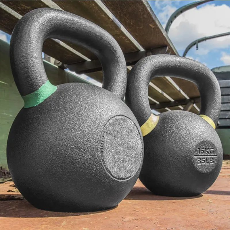 Ferro bull atacado fitness ferro fundido kettlebell competição kettlebells