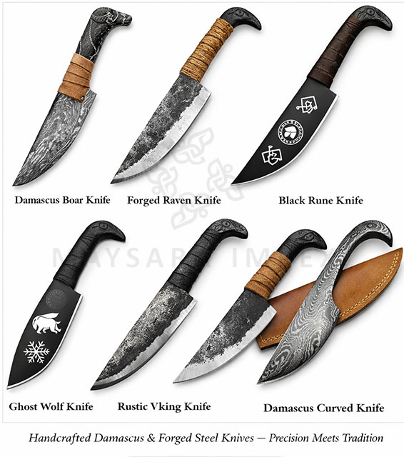 Option en assortiment mixte de couteaux Viking
