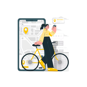 Fahrrad verleih App mit Multi-Plattform-Unterstützung (iOS Android Web) E Fahrrad verleih Lösung für daten getriebene Entscheidung sfindung - Product Image 1